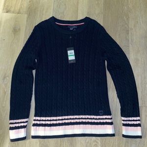 NWT Tommy Hilfiger cable knit sweater size L